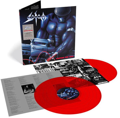 Sodom - Tapping The Vein - Red Vinyl - Deluxe Vinyl