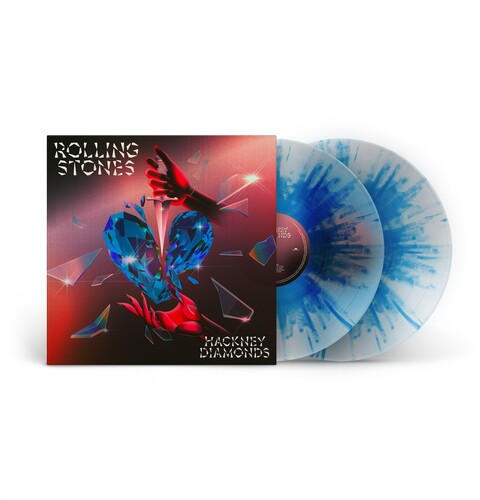 The Rolling Stones - Hackney Diamonds - Clear/Blue Splatter Vinyl