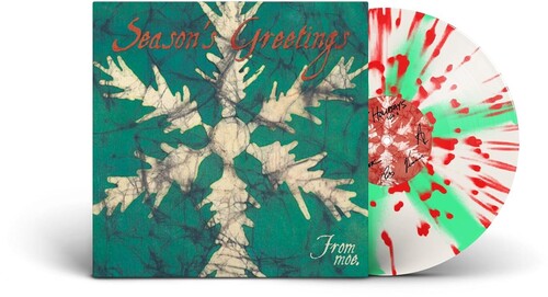 moe. - Season's Greetings from moe. - Red/White/Green Pinwheel Vinyl