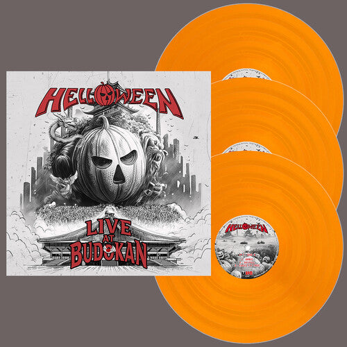 Helloween - Live At Budokan - Pumpkin Orange Vinyl