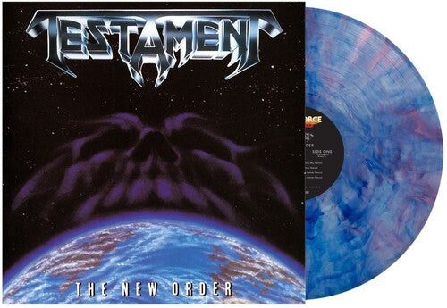 Testament - New Order - Blue Pink Swirl Vinyl