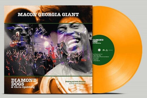 Diamond Dogs/Chris Spedding - Macon Georgia Giants - Orange Vinyl