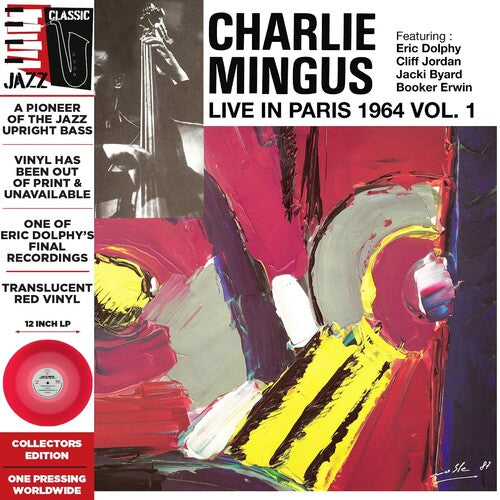 Charlie Mingus - Live In Paris 1964 Vol. 1 - Red Vinyl