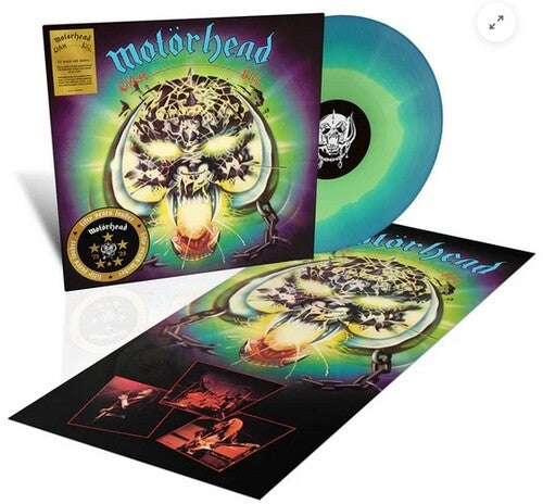 Motorhead - Overkill - Turquoise Blue Splatter Vinyl - 50th Anniversary