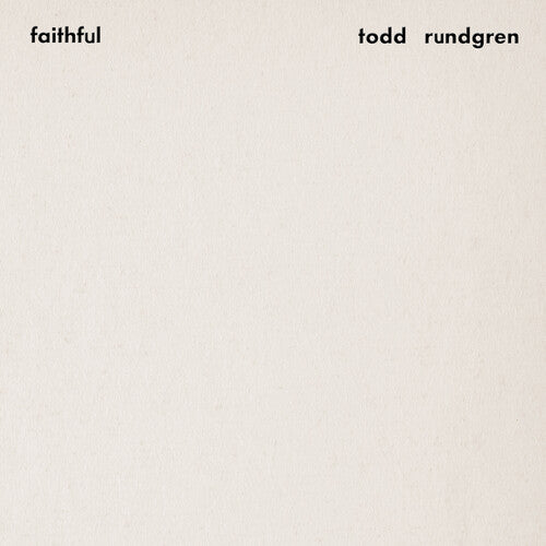 Todd Rundgren - Faithful - Clear Gold Vinyl - Premium Sound Edition