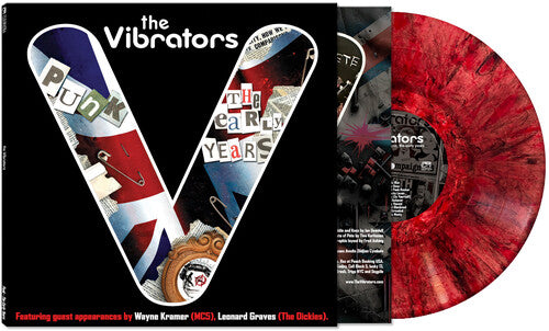 The Vibrators - Punk: The Early Years - Red Marble Vinyl