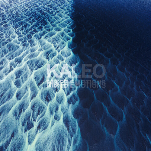 KALEO - MIXED EMOTIONS - Blue & Black Opaque Marble Vinyl