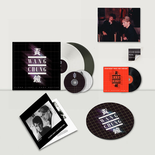 Wang Chung - Clear Light / Dark Matter - Clear White & Black Ice Vinyl