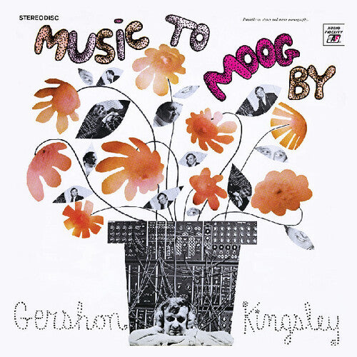 Gershon Kingsley - Music To Moog By - Strawberry with Black Swirl Vinyl - Deluxe Edition