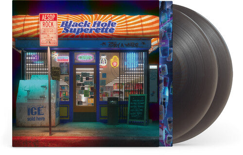 Aesop Rock - Black Hole Superette - Black Ice Vinyl