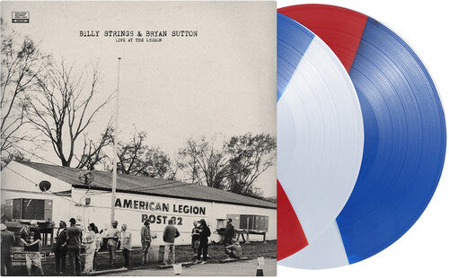 Billy Strings & Bryan Sutton - Live At The Legion - Red, White & Blue Tri-Color Vinyl