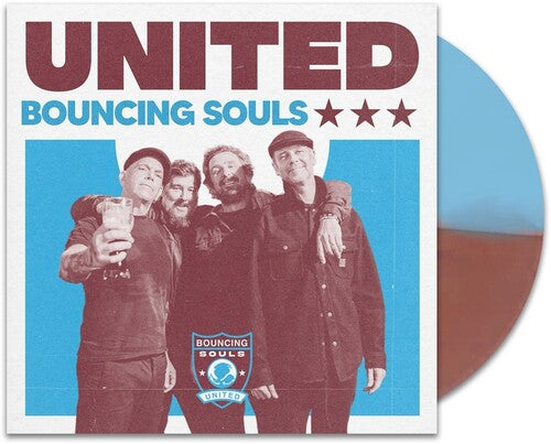Bouncing Souls - United - 7’’ - Maroon & Blue Vinyl