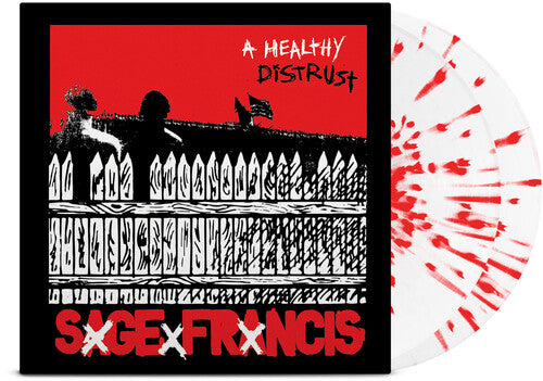 Sage Francis - Healthy Distrust - White/Red Splatter Vinyl - Anniversary Edition