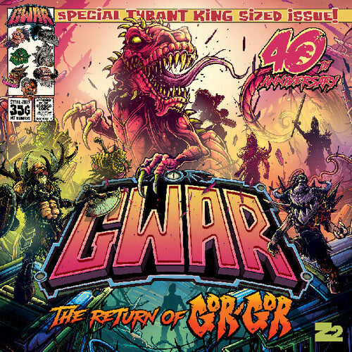 GWAR - The Return Of Gor Gor - Green Etched Zoetrope Vinyl - Deluxe Edition