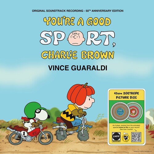 Vince Guaraldi - You're A Good Sport, Charlie Brown - 45 RPM Zoetrope Vinyl