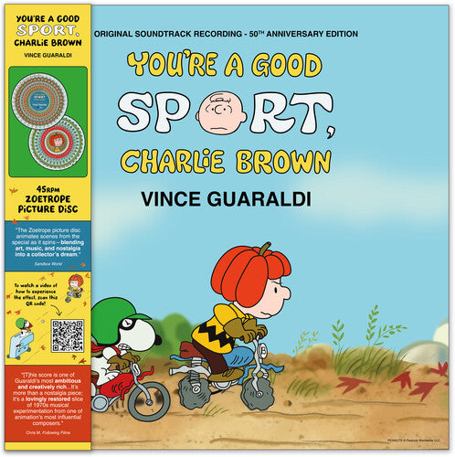 Vince Guaraldi - You're A Good Sport, Charlie Brown - Zoetrope 45RPM Vinyl