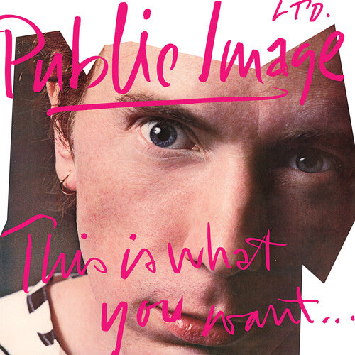 Public Image Ltd. - This is What You Want... This Is What You Get - Cloudy Translucent Vinyl - Elektra 75 Campaign