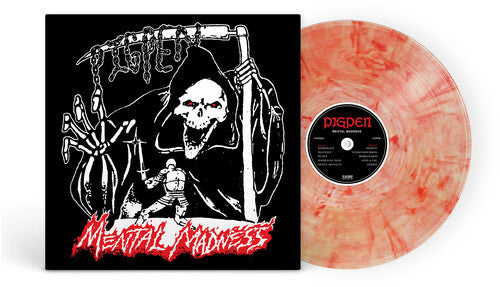 Pig Pen - Mental Madness - White & Red Marble Vinyl