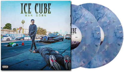 Ice Cube - Man Down - Blue with White Marble Vinyl