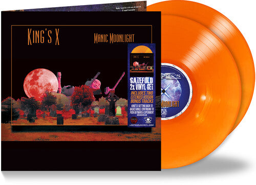 King's X - Manic Moonlight - Orange Vinyl