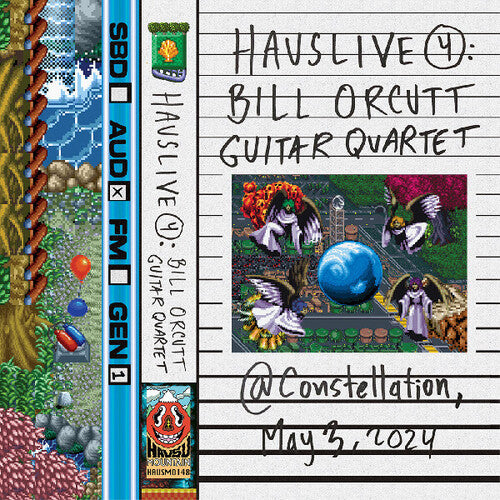 Bill Orcutt Guitar Quartet - Hauslive 4 - Cassette