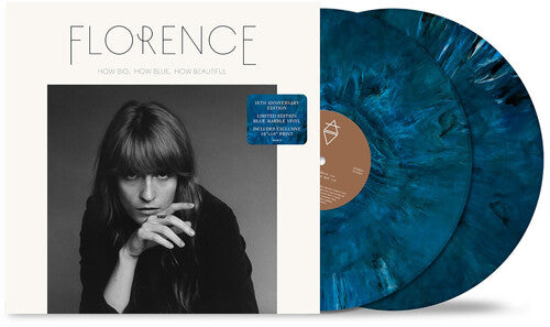 Florence + The Machine - How Big, How Blue, How Beautiful - Blue Marble Vinyl - 10th Anniversary Edition