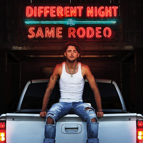 Bailey Zimmerman - Different Night Same Rodeo - Cola Bottle Clear Vinyl