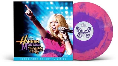 Hannah Montana - Hannah Montana Forever - Hot Pink Cadillac/Purple Haze Swirl Vinyl