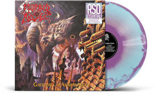 Morbid Angel - Gateways To Annihilation - Purple Blue Merge Vinyl - 25th Anniversary