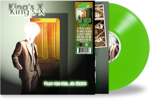 King's X - Please Come Home... Mr. Bulbous - Green Vinyl