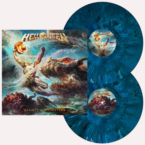 Helloween - Giants & Monsters - Deep Ocean Blue Marbled Vinyl