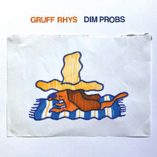 Gruff Rhys - Dim Probs - Orange Vinyl