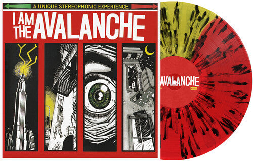 I Am The Avalanche - I Am The Avalanche - Half Yellow Half Red with Black Splatter Vinyl