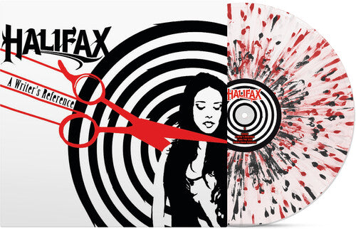 Halifax - Writer's Reference - Clear with Black & Red Splatter Vinyl