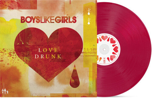 Boys Like Girls - Love Drunk - Magenta Vinyl