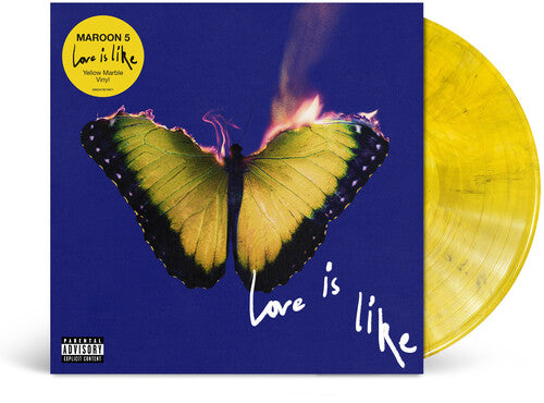 Maroon 5 - Love Is Like - Yellow Marble Vinyl