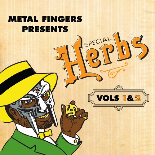 MF DOOM - Metal Fingers Presents: Special Herbs Vol. 1 & 2 - Cassette - Orange Shell