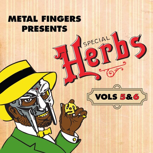 MF DOOM - Metal Fingers Presents: Special Herbs Vol. 5 & 6 - Cassette - Red Shell
