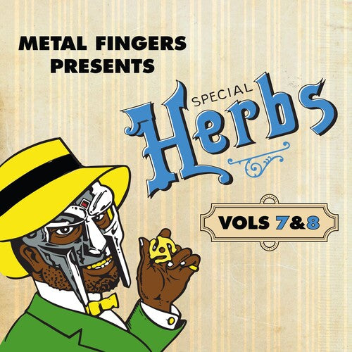 MF DOOM - Metal Fingers Presents: Special Herbs Vol. 7 & 8 - Cassette - Blue Shell