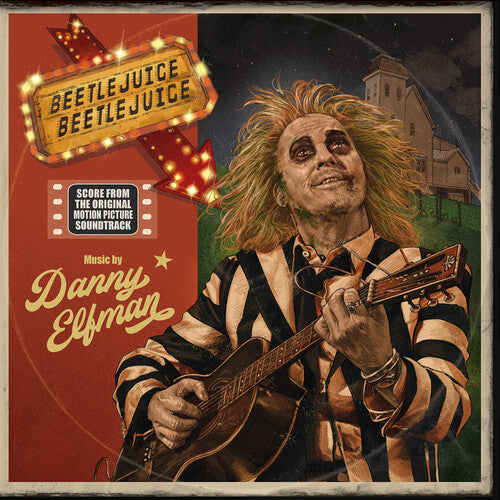Danny Elfman - Beetlejuice Beetlejuice (Score) - Green & Blue Hand Poured Vinyl