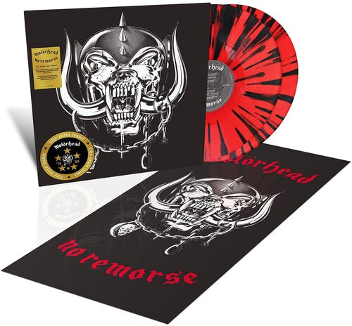 Motorhead - No Remorse - Red/Black Splatter Vinyl - 50th Anniversary