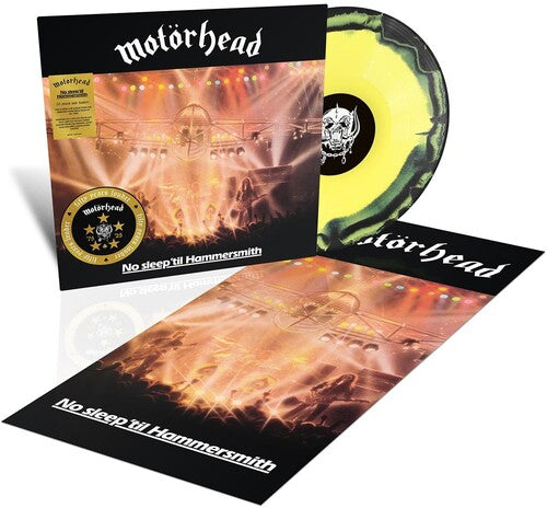 Motorhead - No Sleep 'Til Hammersmith - Yellow/Black Vinyl - 50th Anniversary