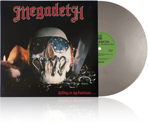 Megadeth - Killing Is My Business And Business Is Good - Opaque Silver Vinyl - 40th Anniversary