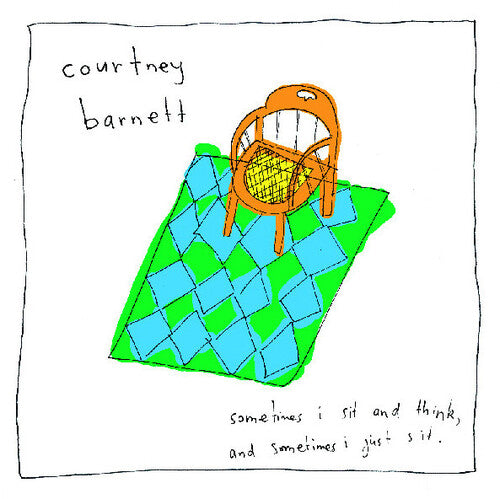 Courtney Barnett - Sometimes I Sit And Think, And Sometimes I Just Sit - Clear with Red & Yellow Splatter Vinyl