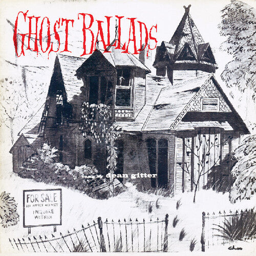 Dean Gitter - Ghost Ballads - Clear With Orange Pumpkin Swirl Vinyl