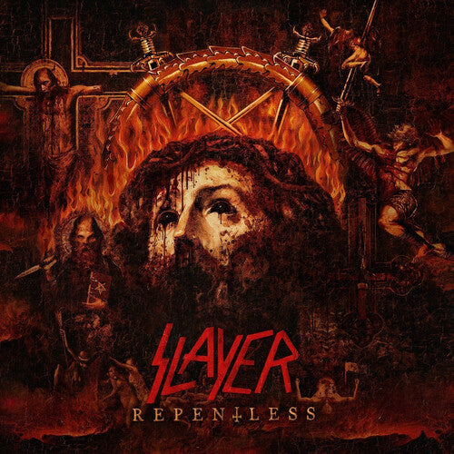 Slayer - Repentless - Clear Silver Red Splatter Vinyl