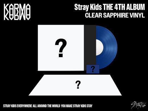 Stray Kids - KARMA - Clear Sapphire Vinyl