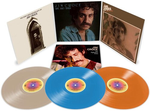 Jim Croce - The Definitive Croce - Bone/Sky Blue/Tangerine Vinyl