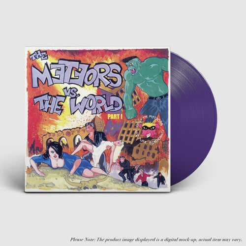 Meteors, The - The Meteors Vs. The World Part I - Purple Vinyl