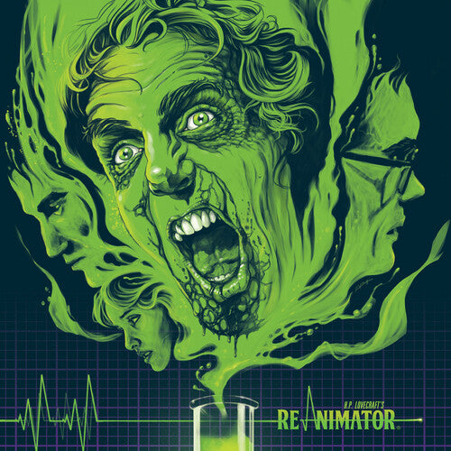 Richard Band - Re-Animator (Score) - 'Re-Agent Green' & Black Swirled Colored Vinyl